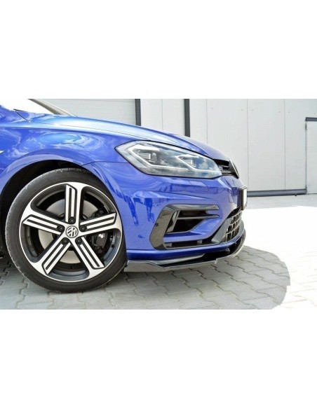MAXTON España Front Splitter V.1 VW Golf 7 R / R-Line Facelift