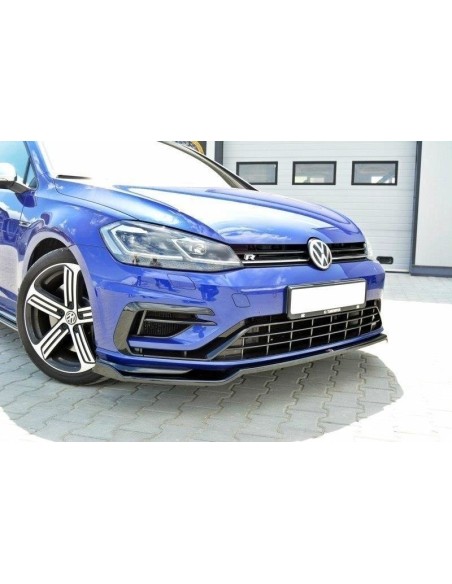 MAXTON España Front Splitter V.2 VW Golf 7 R / R-Line Facelift