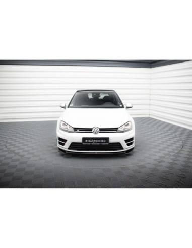 MAXTON España Front Splitter V.2 VW Golf 7 R /...