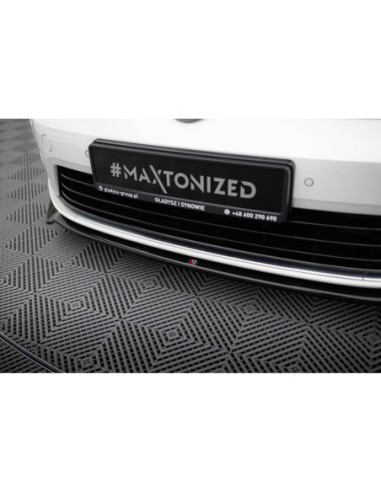 MAXTON España Front Splitter V.2 VW Golf 7 R /...