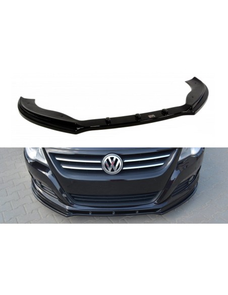 MAXTON España FRONT SPLITTER V.1 VW PASSAT CC PREFACE MODEL, STANDARD BUMPER
