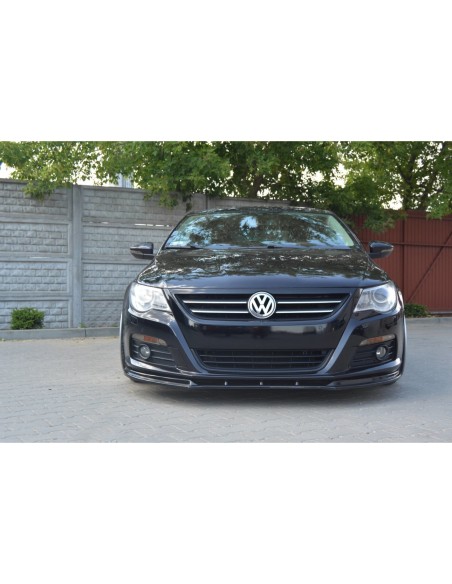 MAXTON España FRONT SPLITTER V.1 VW PASSAT CC PREFACE MODEL, STANDARD BUMPER