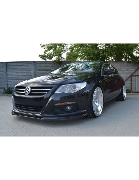 MAXTON España FRONT SPLITTER V.1 VW PASSAT CC PREFACE MODEL, STANDARD BUMPER