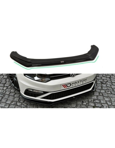 MAXTON España FRONT SPLITTER v.2 VW POLO MK5 GTI (FACELIFT)