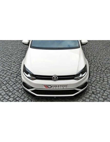 MAXTON España FRONT SPLITTER v.2 VW POLO MK5 GTI (FACELIFT)