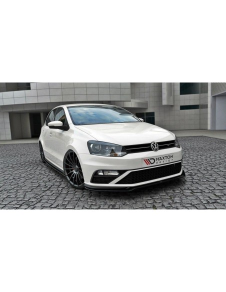 MAXTON España FRONT SPLITTER v.2 VW POLO MK5 GTI (FACELIFT)