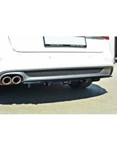 MAXTON España CENTRAL REAR SPLITTER AUDI A6 C7 S-LINE AVANT 2