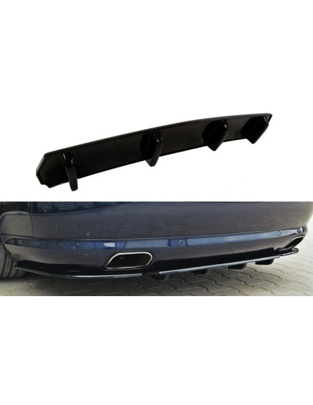 MAXTON España CENTRAL REAR SPLITTER AUDI S8 D3 (with vertical bars)