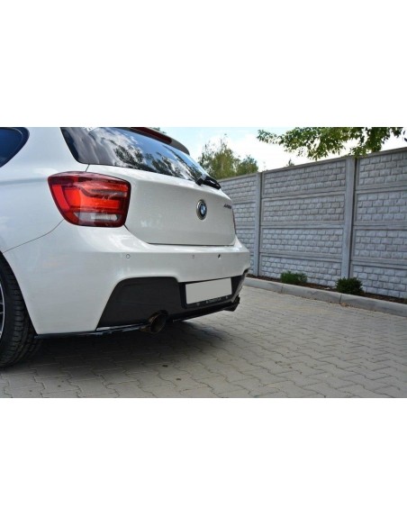 MAXTON España CENTRAL REAR SPLITTER BMW 1 F20/F21 M-Power (without vertical bars)