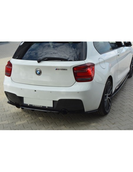 MAXTON España CENTRAL REAR SPLITTER BMW 1 F20/F21 M-Power (with vertical bars)