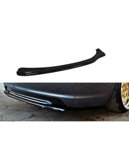 MAXTON España CENTRAL REAR SPLITTER BMW 3 E46 MPACK COUPE (without vertical bars)