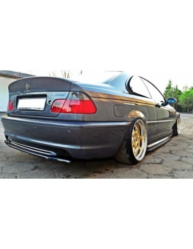 MAXTON España CENTRAL REAR SPLITTER BMW 3 E46...