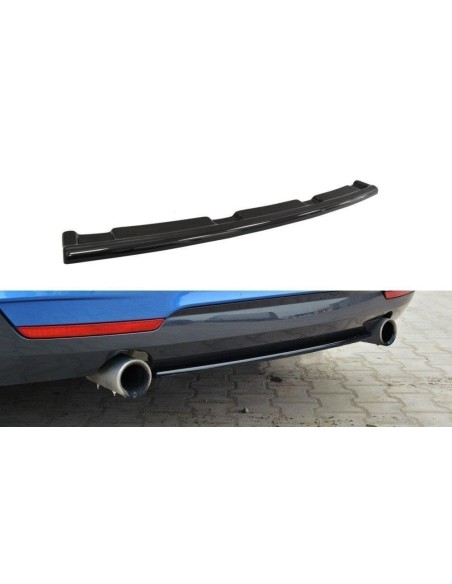 MAXTON España CENTRAL REAR SPLITTER for BMW 4 Coupe / Gran Coupe / Cabrio M-Pack F32 / F36 / F33 (without vertical bars)