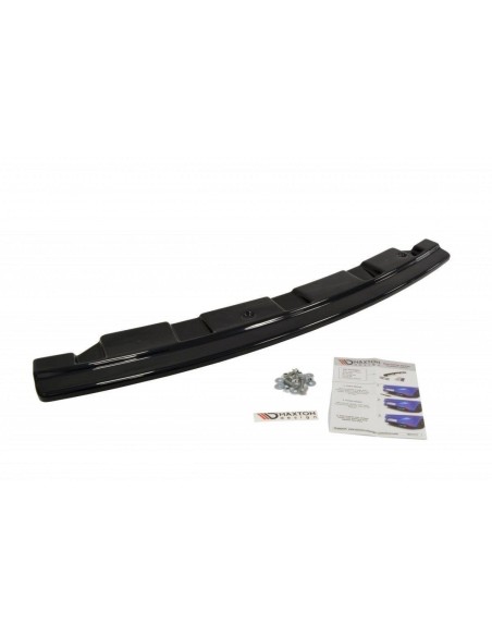 MAXTON España CENTRAL REAR SPLITTER for BMW 5 F11 M-PACK - without vertical bars (fits two single exhaust ends)