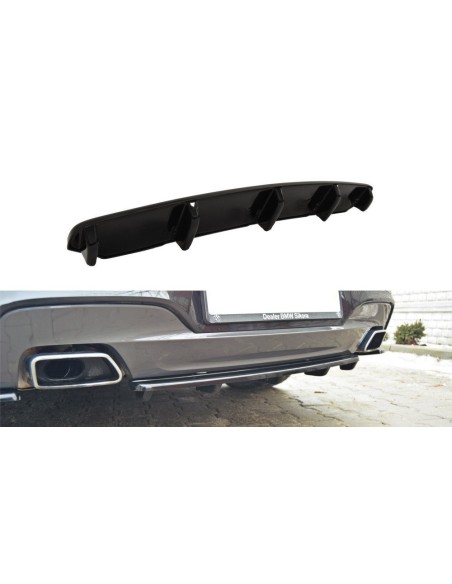 MAXTON España CENTRAL REAR SPLITTER for BMW 6 Gran Coupé MPACK (with a vertical bar)