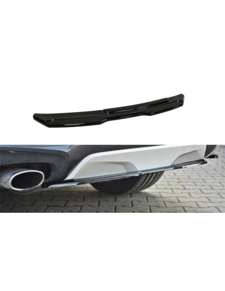 MAXTON España CENTRAL REAR SPLITTER for BMW X4 M-PACK (without a vertical bar)