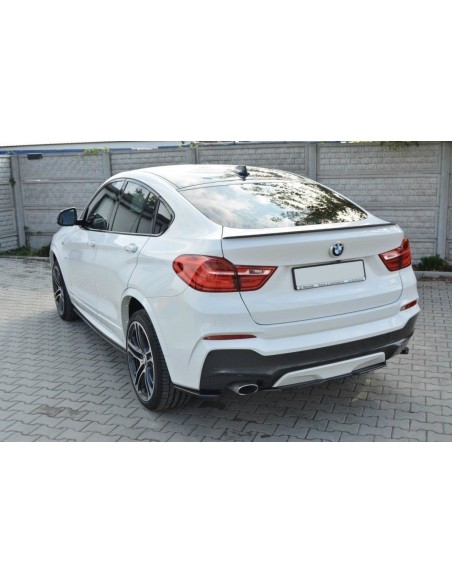 MAXTON España CENTRAL REAR SPLITTER for BMW X4 M-PACK (without a vertical bar)
