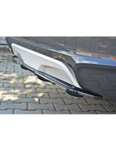 MAXTON España CENTRAL REAR SPLITTER for BMW X4 M-PACK (with a vertical bar)