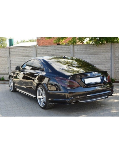MAXTON España CENTRAL REAR SPLITTER MERCEDES CLS C218 (without a vertical bar) AMG LINE