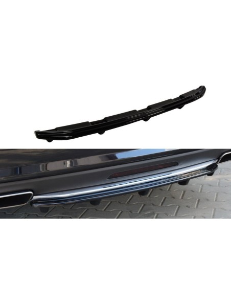 MAXTON España CENTRAL REAR SPLITTER MERCEDES CLS C218 (with a vertical bar) AMG LINE