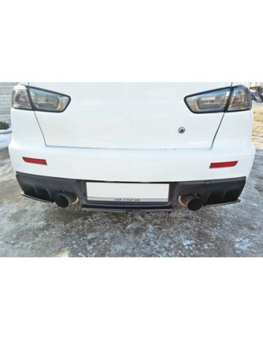 MAXTON España CENTRAL REAR SPLITTER Mitsubishi...