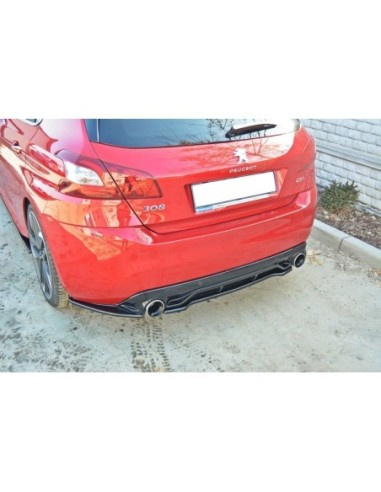 MAXTON España CENTRAL REAR SPLITTER PEUGEOT 308...
