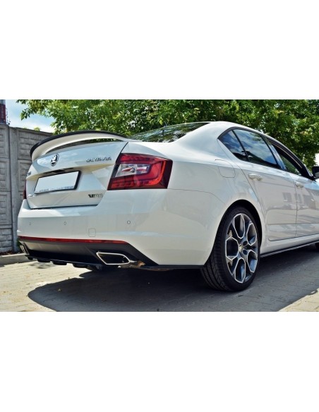 MAXTON España Central Rear Splitter Skoda Octavia RS Mk3 / Mk3 FL Hatchback / Estate