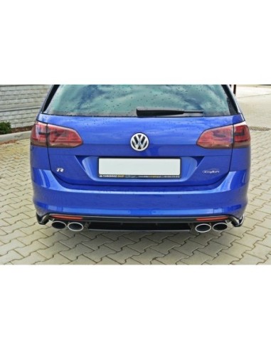 MAXTON España CENTRAL REAR SPLITTER VW GOLF MK7...
