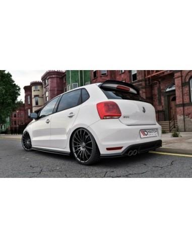 MAXTON España REAR SPLITTER VW POLO MK5 GTI...