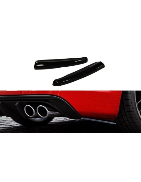 MAXTON España Rear Side Splitters Audi S3 / A3 S-Line 8V Hatchback / Sportback