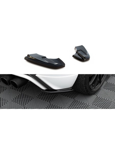 MAXTON España Rear Side Splitters Ford Fiesta ST / ST-Line / Zetec S Mk7 FL