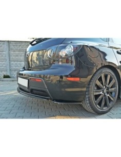 MAXTON España REAR SIDE SPLITTERS MAZDA 3 MPS MK1 (PREFACE) 2