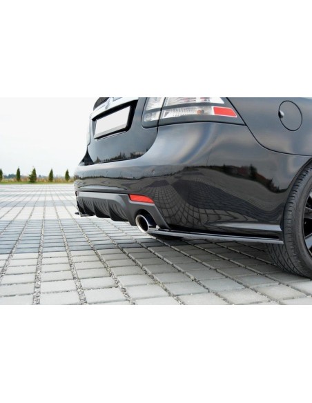 MAXTON España Rear Side Splitters Saab 9-3 Aero Mk2 Facelift