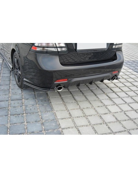 MAXTON España Rear Side Splitters Saab 9-3 Aero Mk2 Facelift