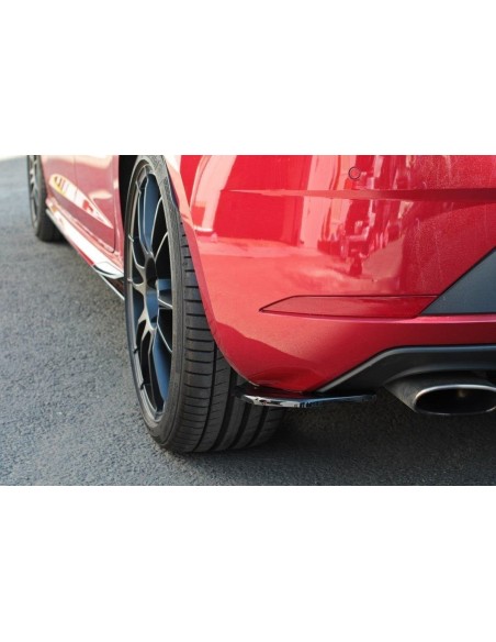 MAXTON España Rear Side Splitters V.1 Seat Leon Cupra Mk3 FL Hatchback