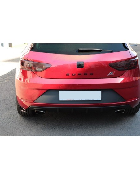 MAXTON España Rear Side Splitters V.2 Seat Leon Cupra Mk3 FL Hatchback