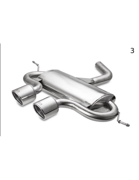 MAXTON España VOLKSWAGEN GOLF VI, GOLF V R32,  SCIROCCO 3  SPORTS EXHAUST MUFFLER EXHAUST
