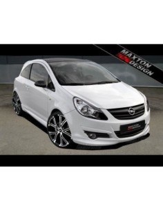 MAXTON España FRONT BUMPER SPOILER OPEL CORSA D (PREFACE)