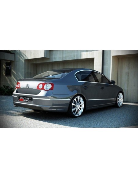 MAXTON España REAR BUMPER SPOILER VW PASSAT B6 (R-LINE LOOK) SALOON