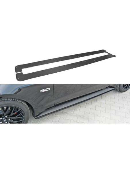 MAXTON España Racing Side Skirts Diffusers Ford Mustang GT Mk6