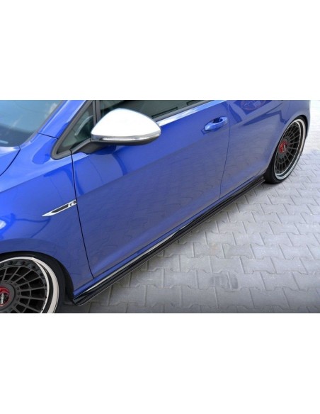 MAXTON España Racing Side Skirts Diffusers VW Golf 7 R / R-Line Facelift