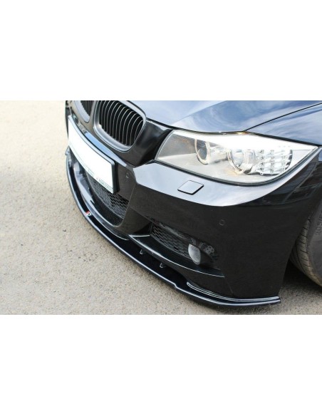 MAXTON España FRONT SPLITTER V.1 for BMW 3 E91 M-PACK FACELIFT