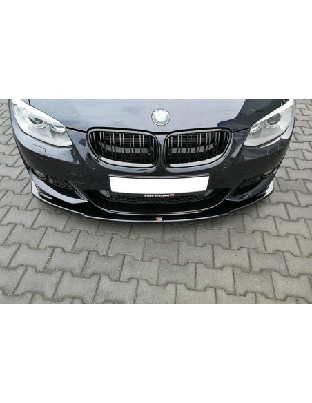 MAXTON España FRONT SPLITTER V.1 for BMW 3 E92 M-PACK FACELIFT