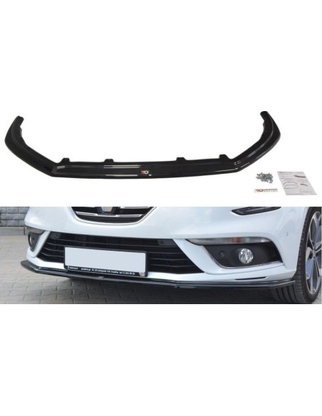 MAXTON España FRONT SPLITTER V.1 Renault Megane Mk4 Hatchback
