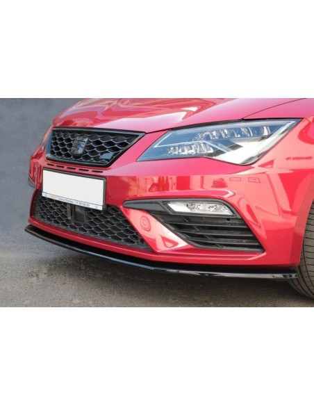 MAXTON España Front Splitter V.1 Seat Leon Cupra / FR Mk3 FL