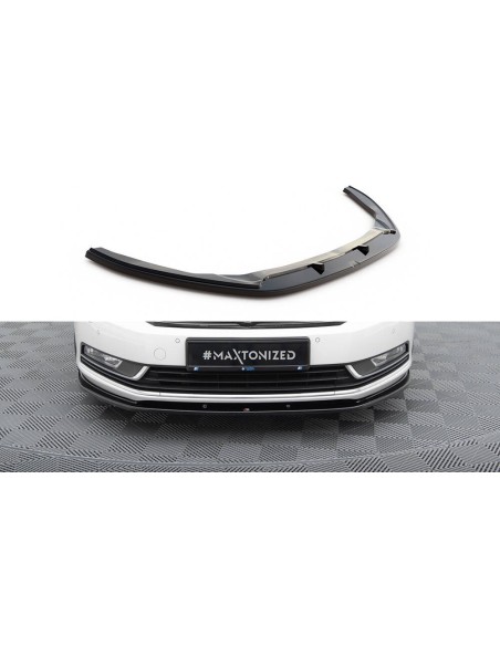 MAXTON España FRONT SPLITTER V.1 Vw Passat B7 R-Line