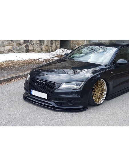 MAXTON España FRONT SPLITTER V.2 Audi A7 Mk1 S-Line