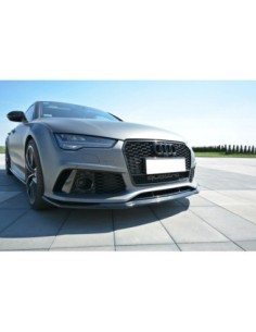 MAXTON España FRONT SPLITTER V.2 Audi RS7 Facelift 2