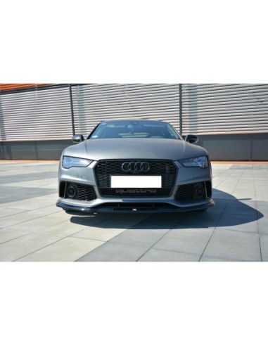 MAXTON España FRONT SPLITTER V.2 Audi RS7 Facelift