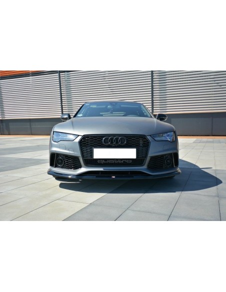 MAXTON España FRONT SPLITTER V.2 Audi RS7 Facelift